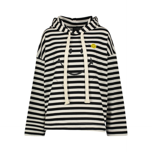 STRIPED PIXEL HOODIE