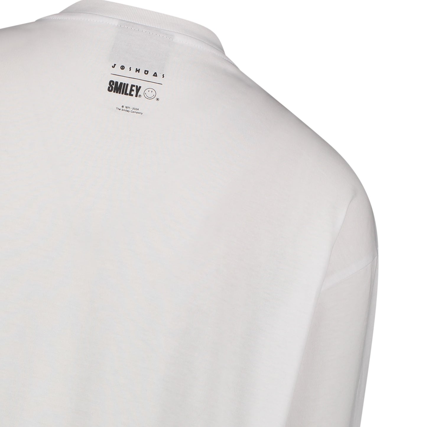 WHITE DOUBLE HAPPY LONG TEE