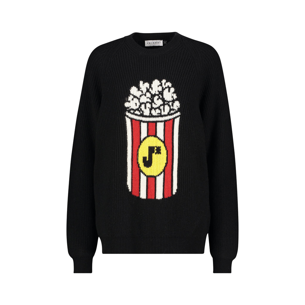 POPCORN RAGLAN CREW