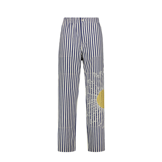 STRIPED DAISY PANTS