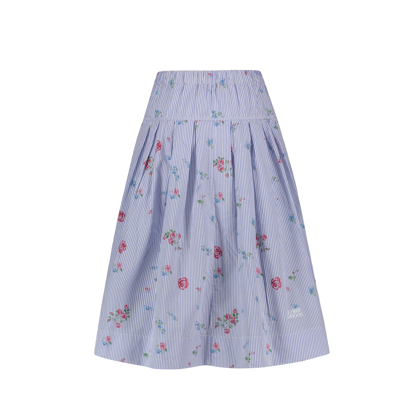 SEERSUCKER FLOWER SKIRT