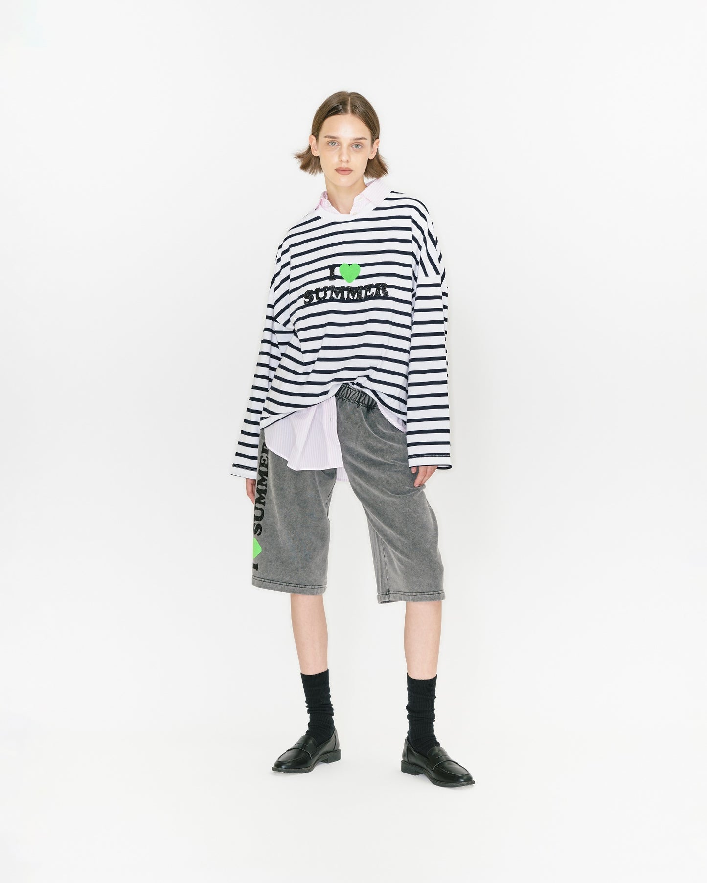 STRIPED SUMMER LONGTEE