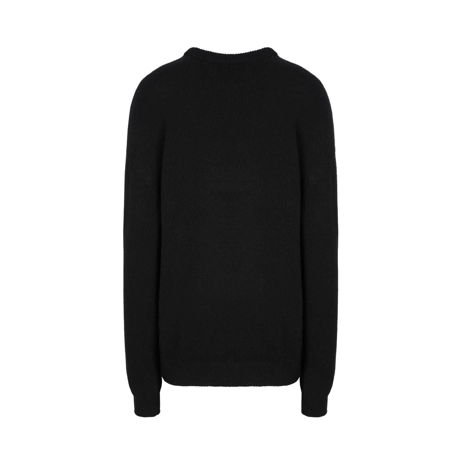 SMILEY BLACK SWEATER – JOSHUA SANDERS